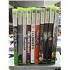 Image 1 : LOT OF 10 XBOX 360 GAMES