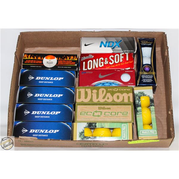 NEW 39 GOLF BALLS DUNLOP,
