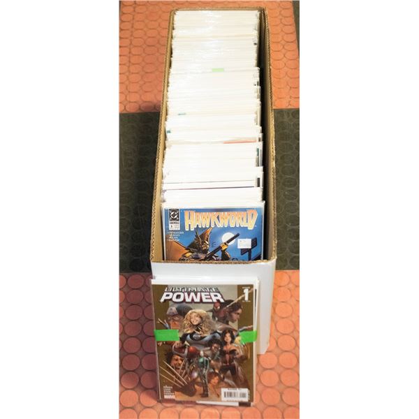 MIXED LONG BOX OF COMICS