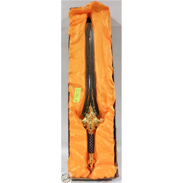 DECORATIVE SWORD IN CUSHIONED BOX