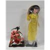 Image 1 : VTG. VIETNAM WAR ERA DOLL W SILK DRESS & MORE