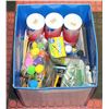 Image 1 : BOX FULL OF KIDS CRAFT MATERIALS