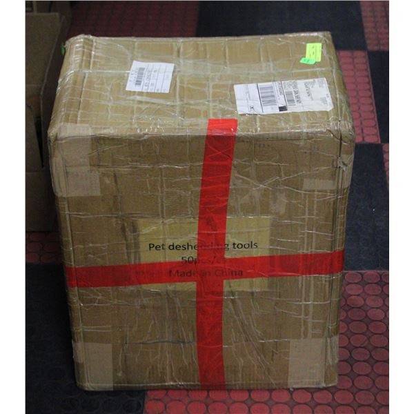 DE SHEDDING PET BRUSHES PUSH BUTTON