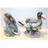 2 LARGE MALLARD DUCK GARDEN/YARD STATUES