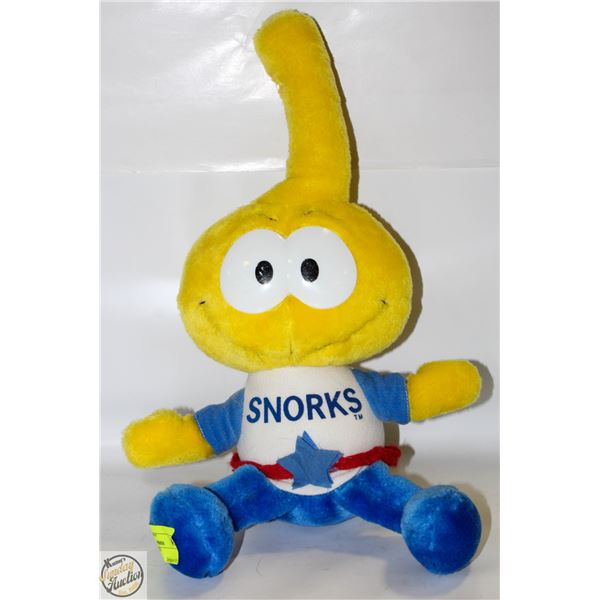 VINTAGE SNORKS PLUSHIE