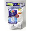 Image 1 : WHITE CREW SOCKS 12-16 SIZE 6-PACK FRUIT OF THE