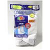Image 1 : WHITE CREW SOCKS 12-16 SIZE 6-PACK FRUIT OF THE
