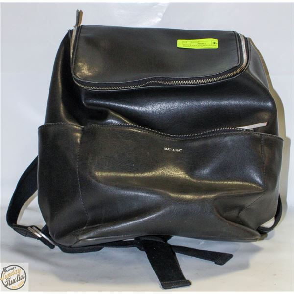 MATT & NATT VEGAN LEATHER BACKPACK-ESTATE