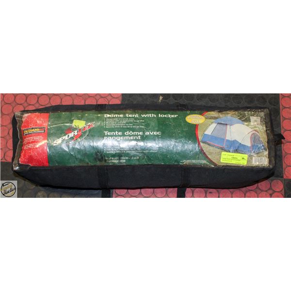 DOME TENT WITH LOCKER ROOM-ESTATE