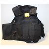 Image 1 : TACTICAL ADULT VEST ADJUSTABLE ADULT SIZE-ESTATE