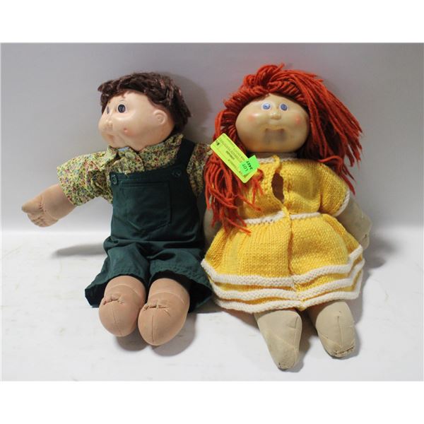 VINTAGE CABBAGE PATCH DOLLS TOGETHER-ESTATE