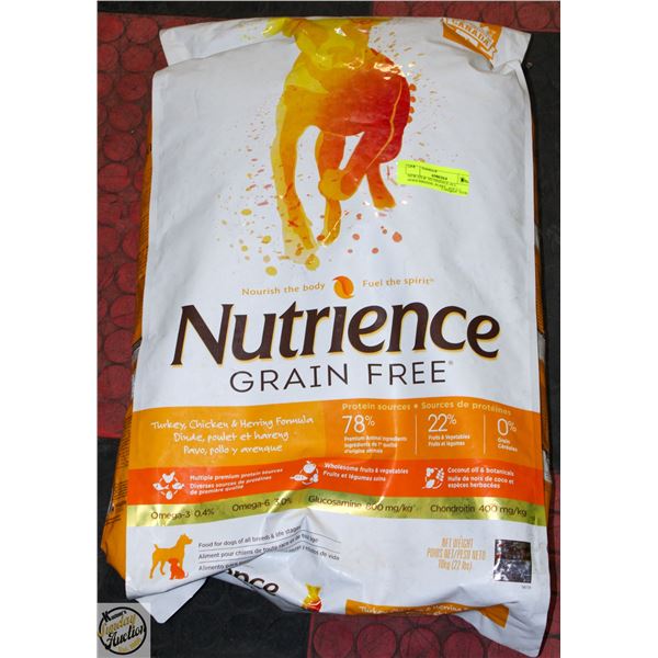 NEW 22LB NUTRIENCE ALL AGES/BREEDS- PUPPY, ADULT,
