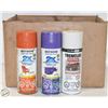 Image 1 : LOT OF 10 ASSORTED SPRAY PAINT CANS