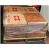 Image 1 : PALLET OF 165195-6809HE GLUE DOWN VINYL FLOORING