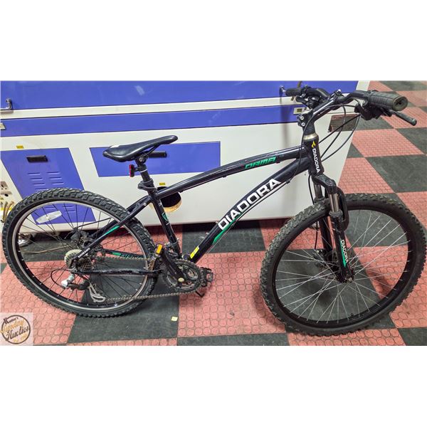 21 SPEED DIADORA MOUNTAIN BIKE WITH DISC BRAKES