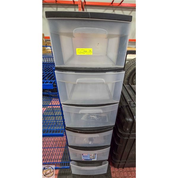 2 X 3 DRAWER STERILITE STORAGE - WHEELS INSIDE