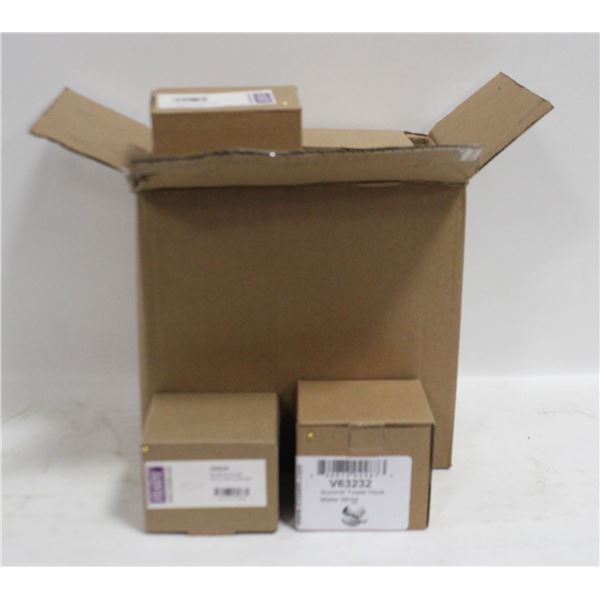 LOT OF 19 ASSORTED ICO VOLKANO ROBE / TOWEL HOOKS