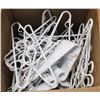 Image 1 : LARGE BOX OF PLASTIC HANGERS