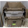 Image 1 : 3 TOTES W. ATTACHED LOCKING LIDS