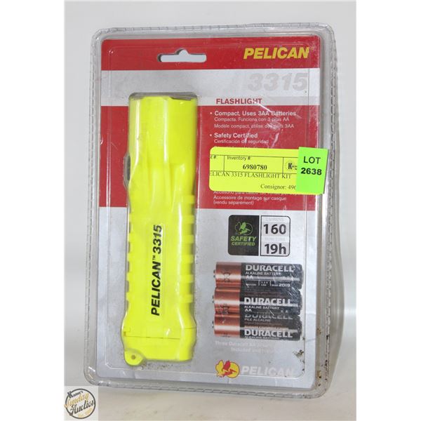 PELICAN 3315 FLASHLIGHT KIT