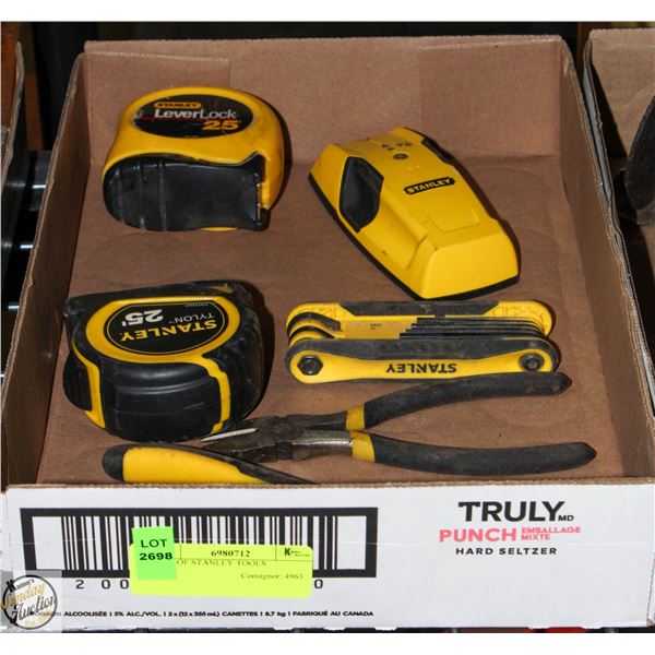 FLAT OF STANLEY TOOLS