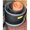 Image 1 : ASSORTED PLANTER POTS CERAMIC + PLASTIC