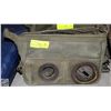 Image 1 : ANTIQUE ARMY PHONE IN CANVAS BAG CANADIAN ARMY