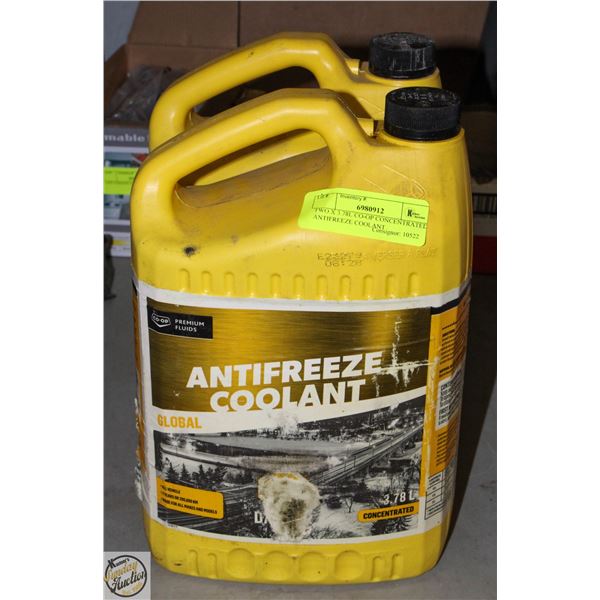 TWO X 3.78L CO-OP CONCENTRATED ANTIFREEZE COOLANT