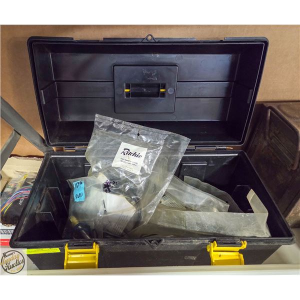 MISC HEATING/PLUMBING IN BLACK PLASTIC