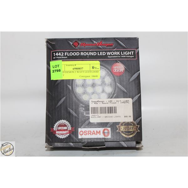 SPEED DEMON 3 WATT LED FLOOD LIGHT