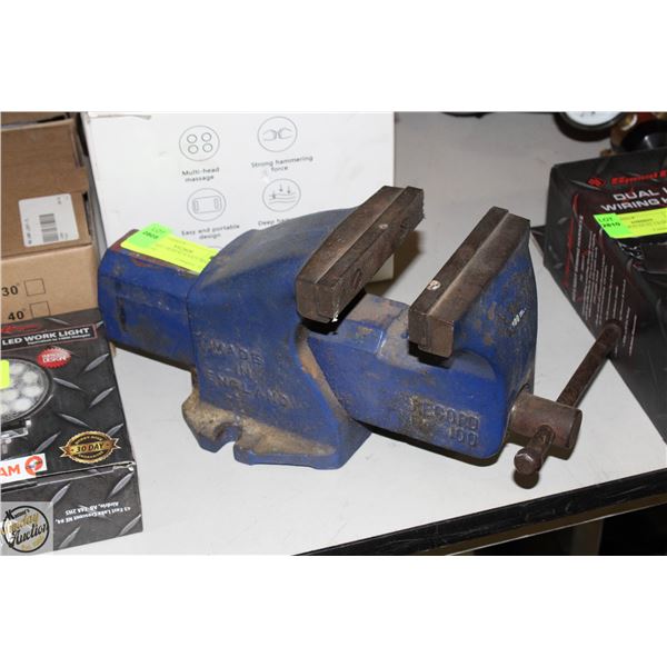 4"RECORD 108 BENCH VICE MADE IN ENGLAND
