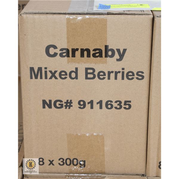 NEW CASE OF CARNABY MIXED BERRIES GUMMY CANDIES