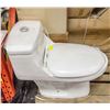NEW BIANCO DUAL FLUSH WHITE PORCELAIN TOILET