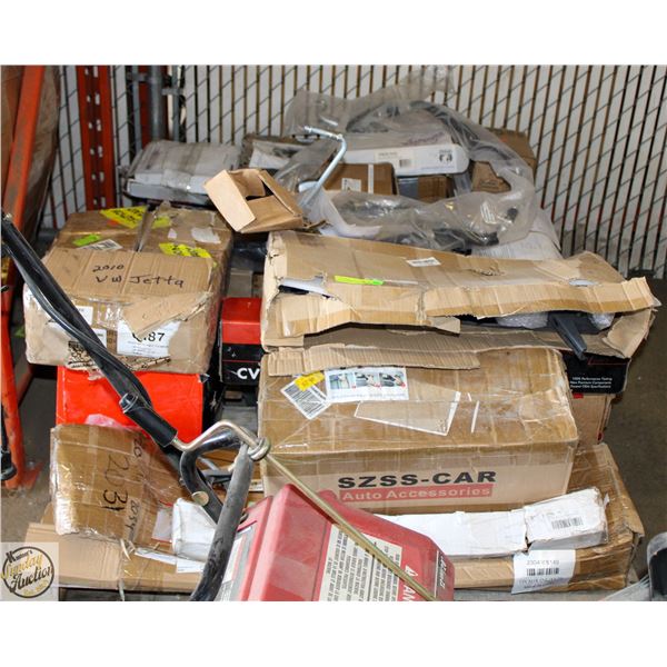 PALLET OF NEW AUTOMOTIVE PARTS ASSORTED