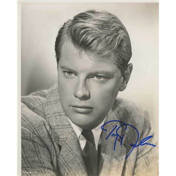 A Summer Place Troy Donahue signed photo
