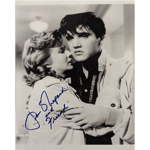 Elvis Leading Lady Pam Shephard Signed Photo