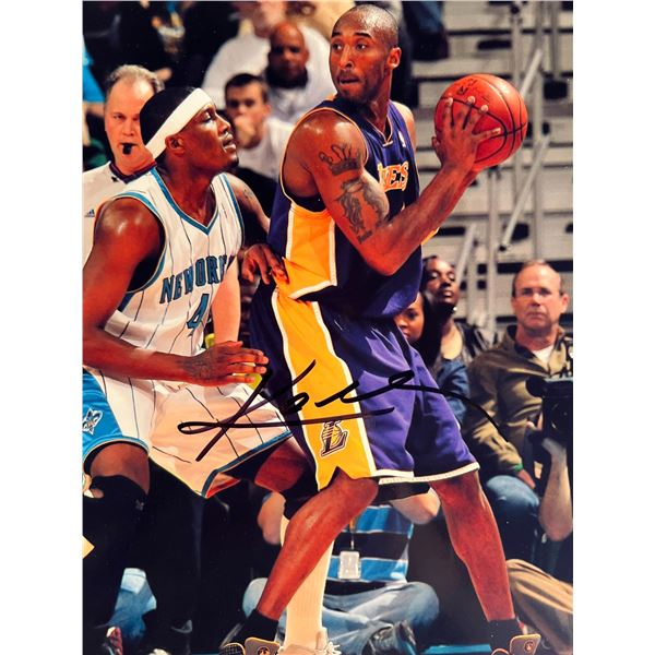 Kobe Bryant signed photo