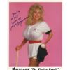 Image 1 : Morganna "The Kissing Bandit" signed photo