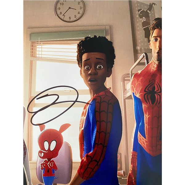 Spiderman Miles Morales signed photo