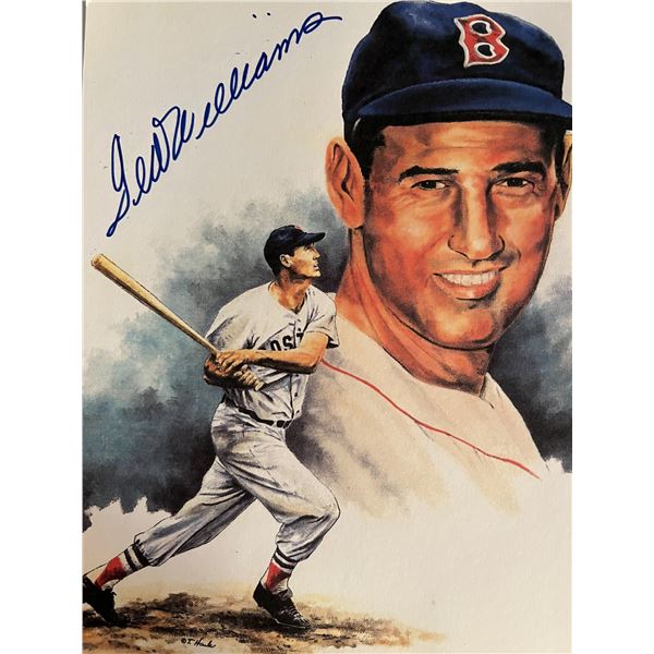 Boston Red Sox Ted Williams signed photo