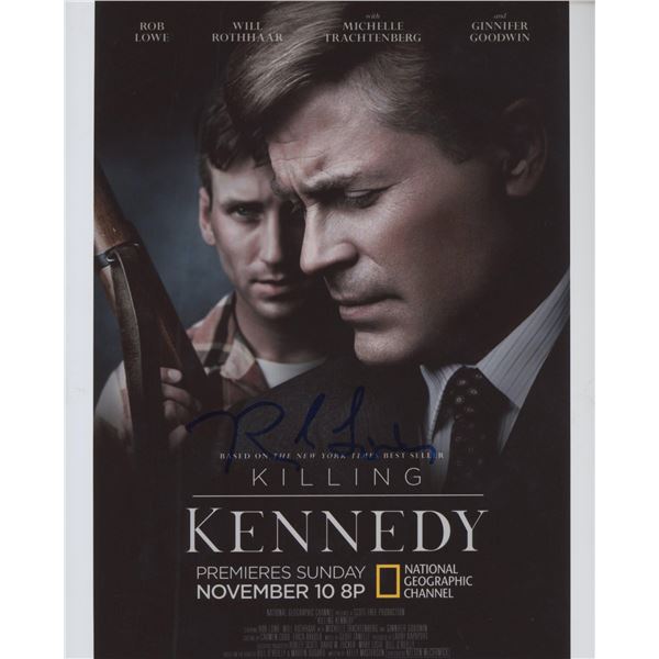 Killing Kennedy Rob Lowe signed movie photo