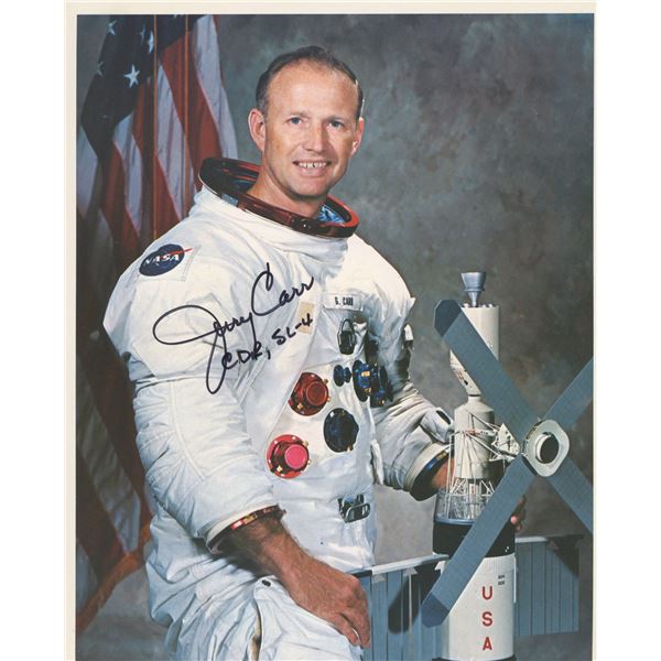 Skylab 4 Astronaut  Gerald P. Carr signed photo