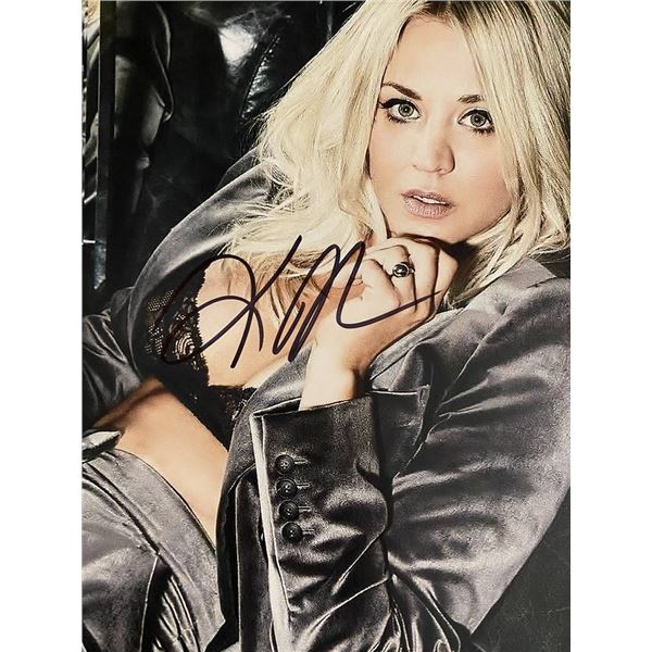 Big Bang Theory Kaley Cuoco signed photo. GFA Authenticated