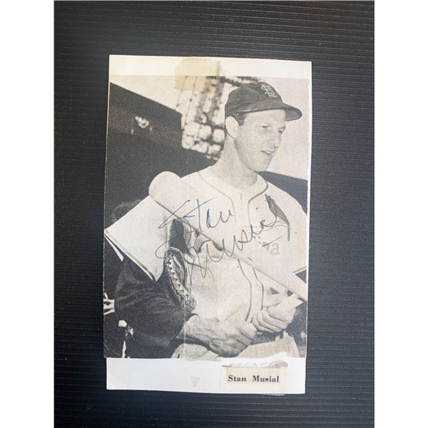 St. Louis Cardinals Stan Musial Signed Photo
