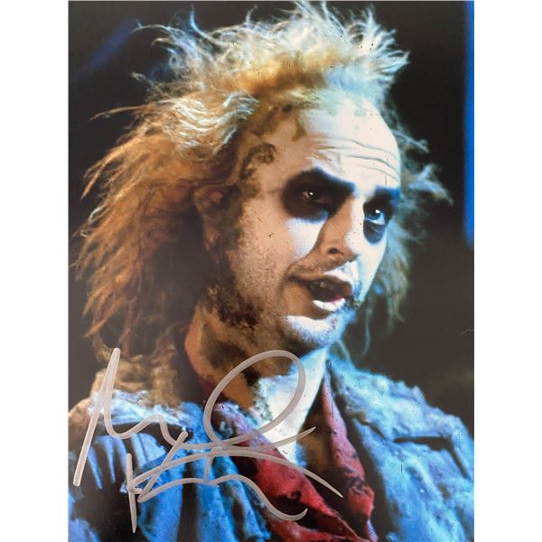 Beetlejuice Michael Keaton signed photo