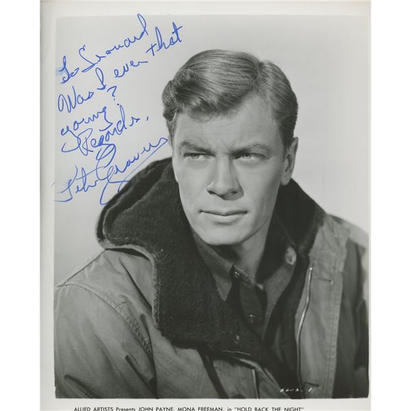 Mission Impossible Peter Graves signed photo