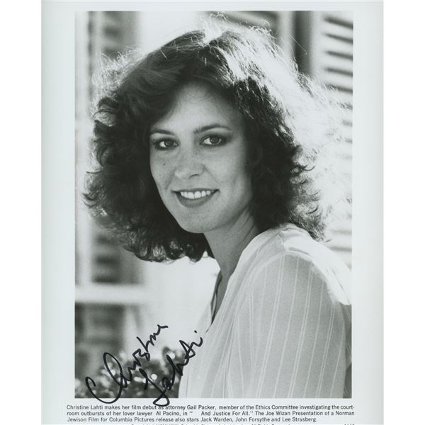 And Justice for All signed movie photo