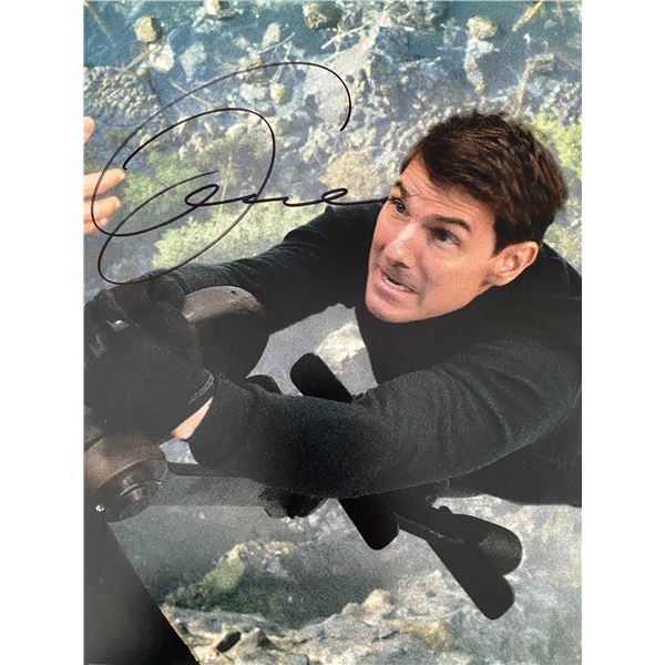 Mission Impossible Tom Cruise signed photo