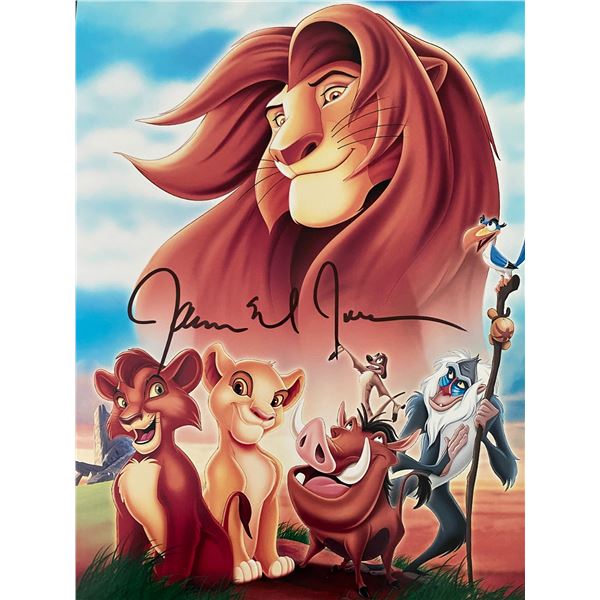 The Lion King James Earl Jones signed photo