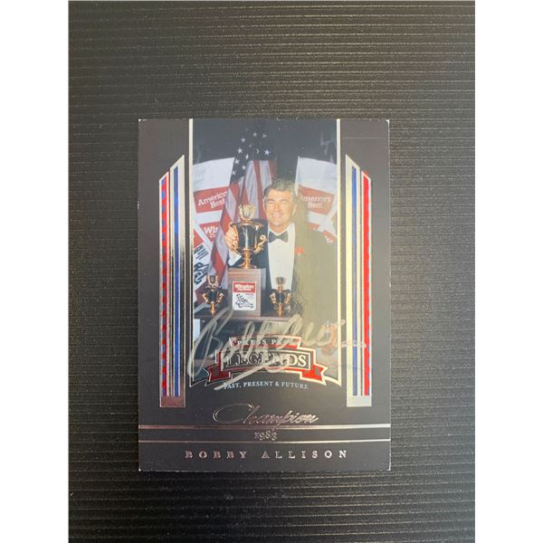 Bobby Allison Signed NASCAR Trading Card